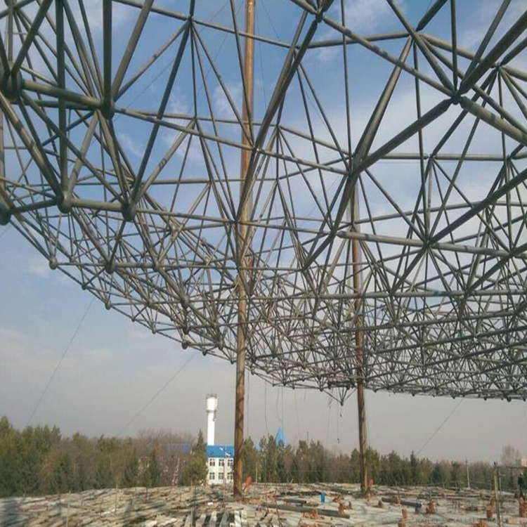 淮北球形网架钢结构施工方案